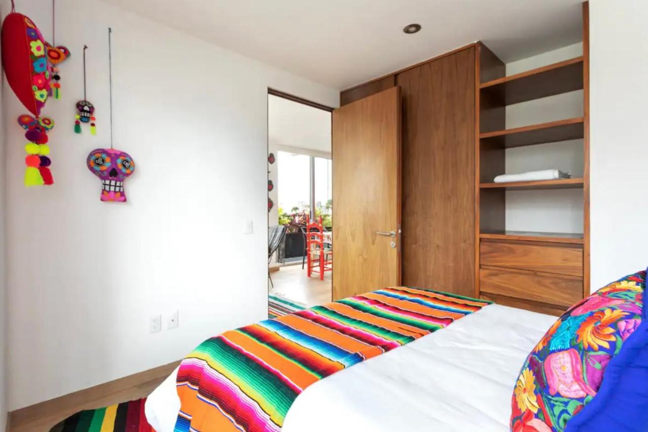 Departamento Mexicano En Polanco. Pool - Gym - Parking Città del Messico Esterno foto