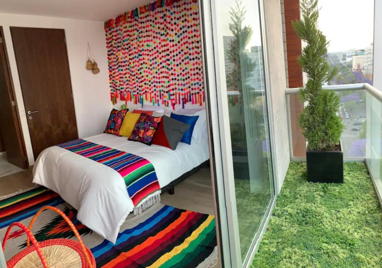 Departamento Mexicano En Polanco. Pool - Gym - Parking Città del Messico Esterno foto