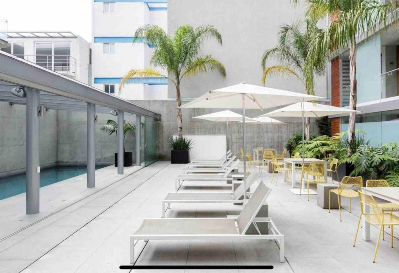 Departamento Mexicano En Polanco. Pool - Gym - Parking Città del Messico Esterno foto